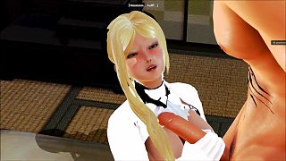3D Cartoon Handjob
