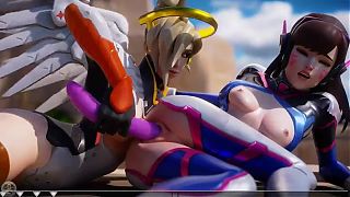 Cartoon 3d fantasy girls hard porn video
